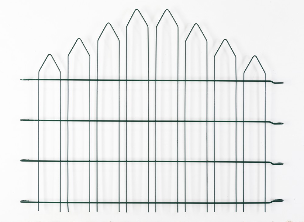 Powertec Garden Zaun-4er Set, ca. 1000 x 800 mm - Grün, 21FS05