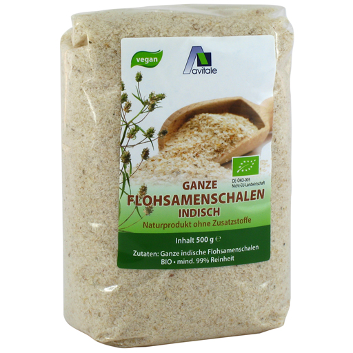 FLOHSAMENSCHALEN indisch Bio  500 g