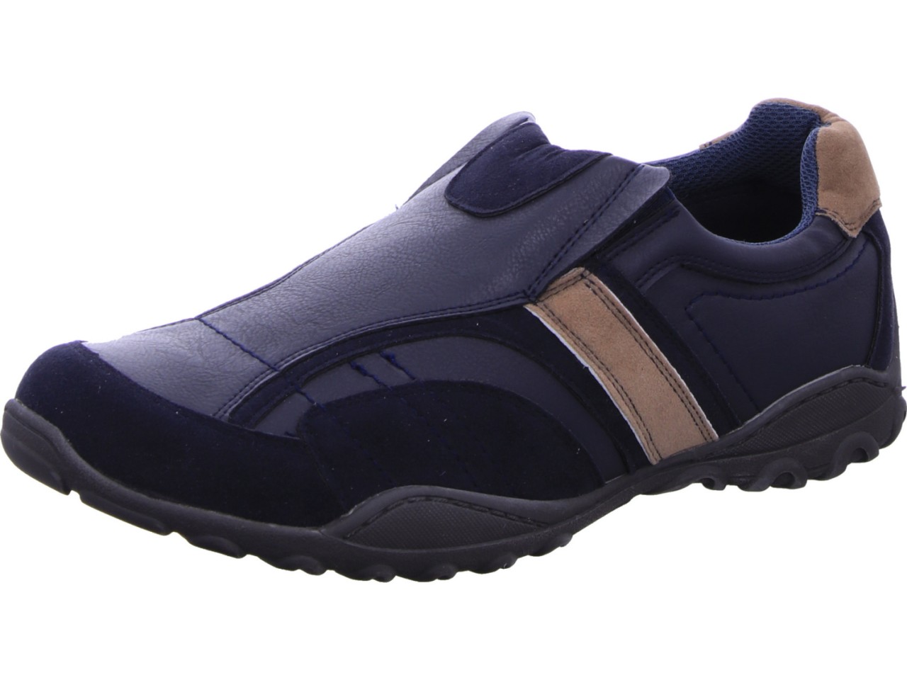 DIVERSE Komfort Slipper blau