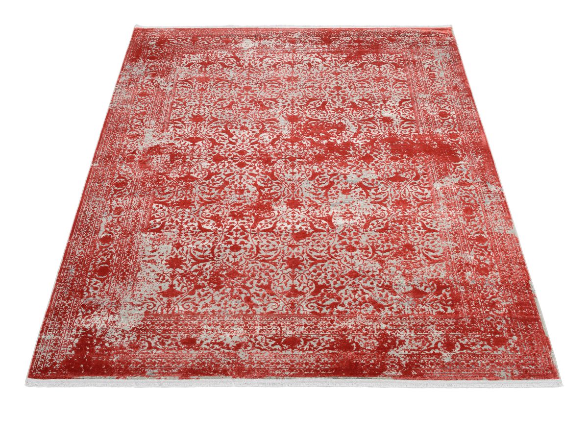 Interliving Webteppich L-8710 Rot 67 x 130 cm