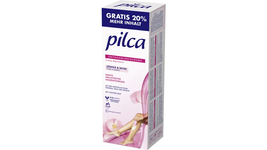 Pilca Enthaarungscreme Körper & Beine 125 ml