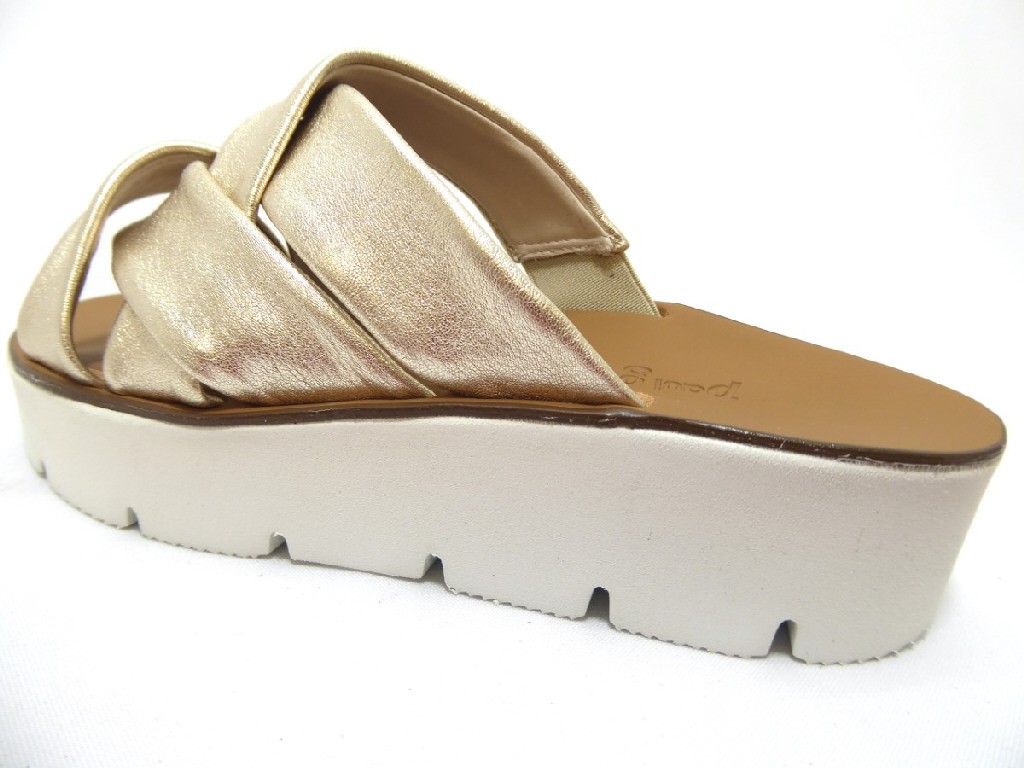 PAUL GREEN Pantoletten gold Paul Green