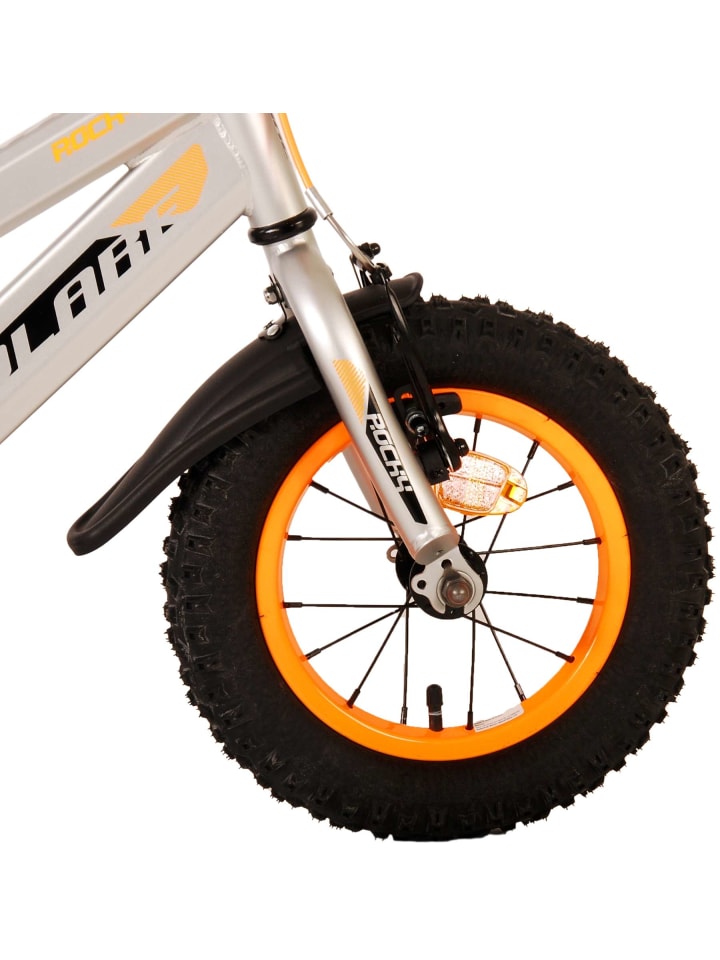 Volare Kinderfahrrad Rocky für Jungen 12 Zoll Kinderrad in Grau Fahrrad 3 Jahre günstig kaufen onesize