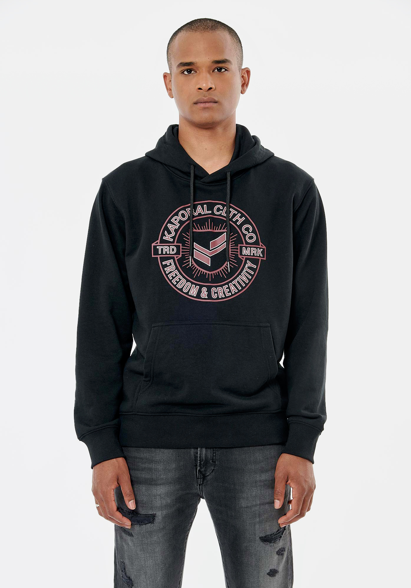 REMI   Sweat noir homme