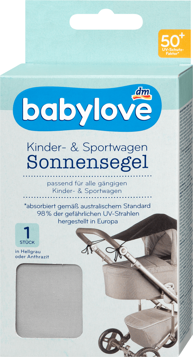 Sonnensegel hellgrau, 1 St