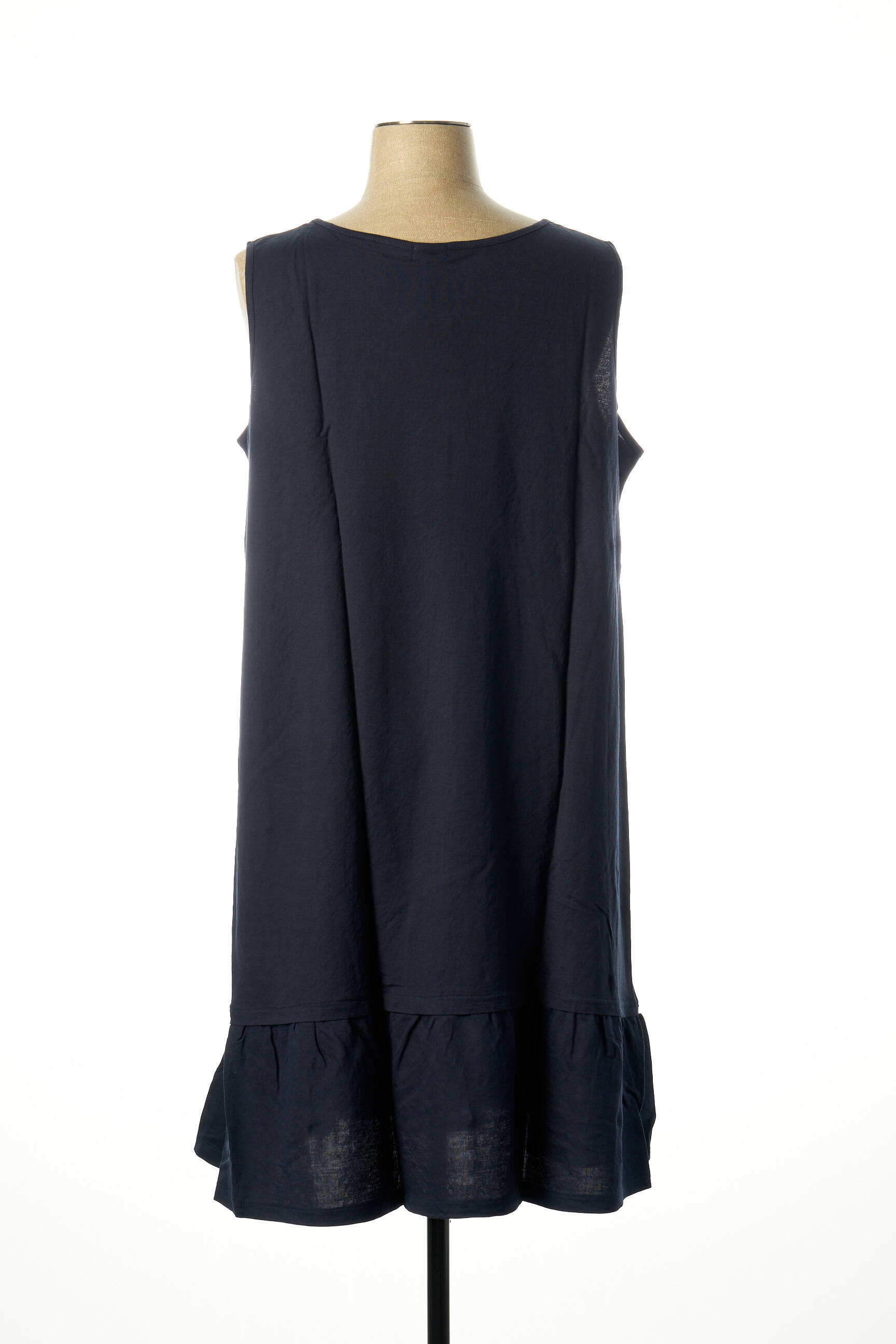 G Oze Tuniquesansmanche Femme couleur bleu