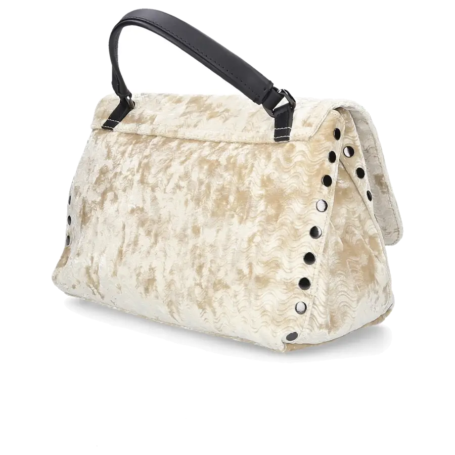 Zanellato - Handtasche POSTINA S Samt - beige