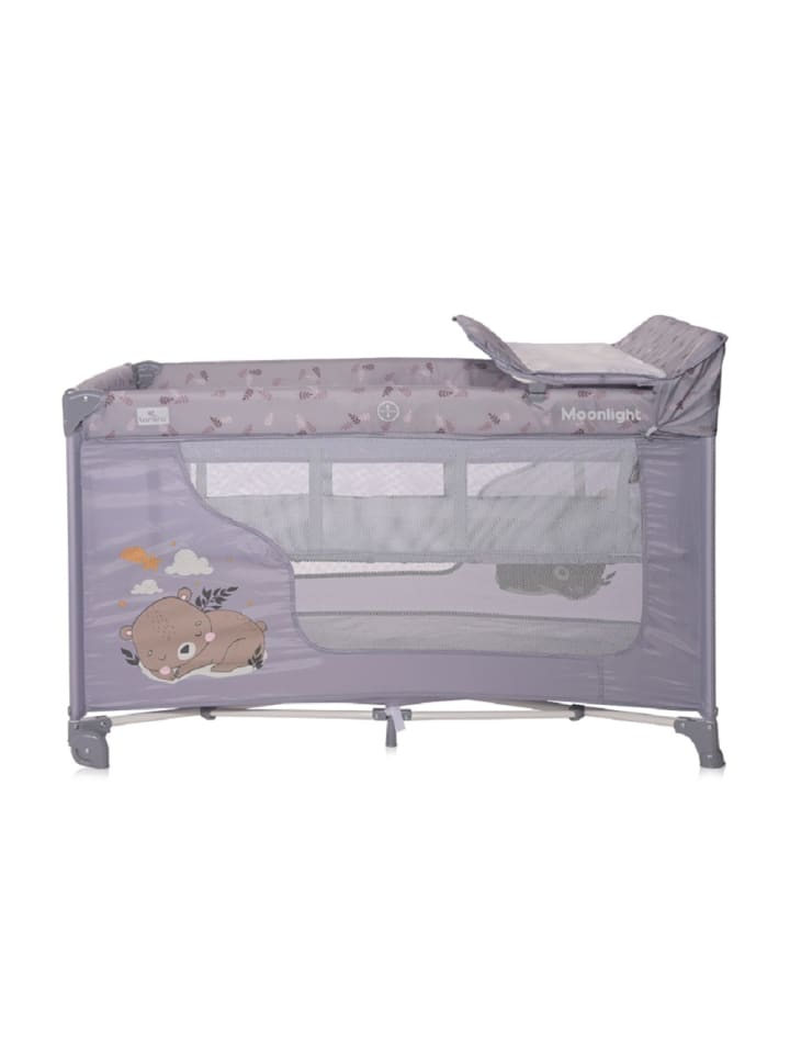 Lorelli Reisebett Moonlight in grau günstig kaufen 60x120 cm