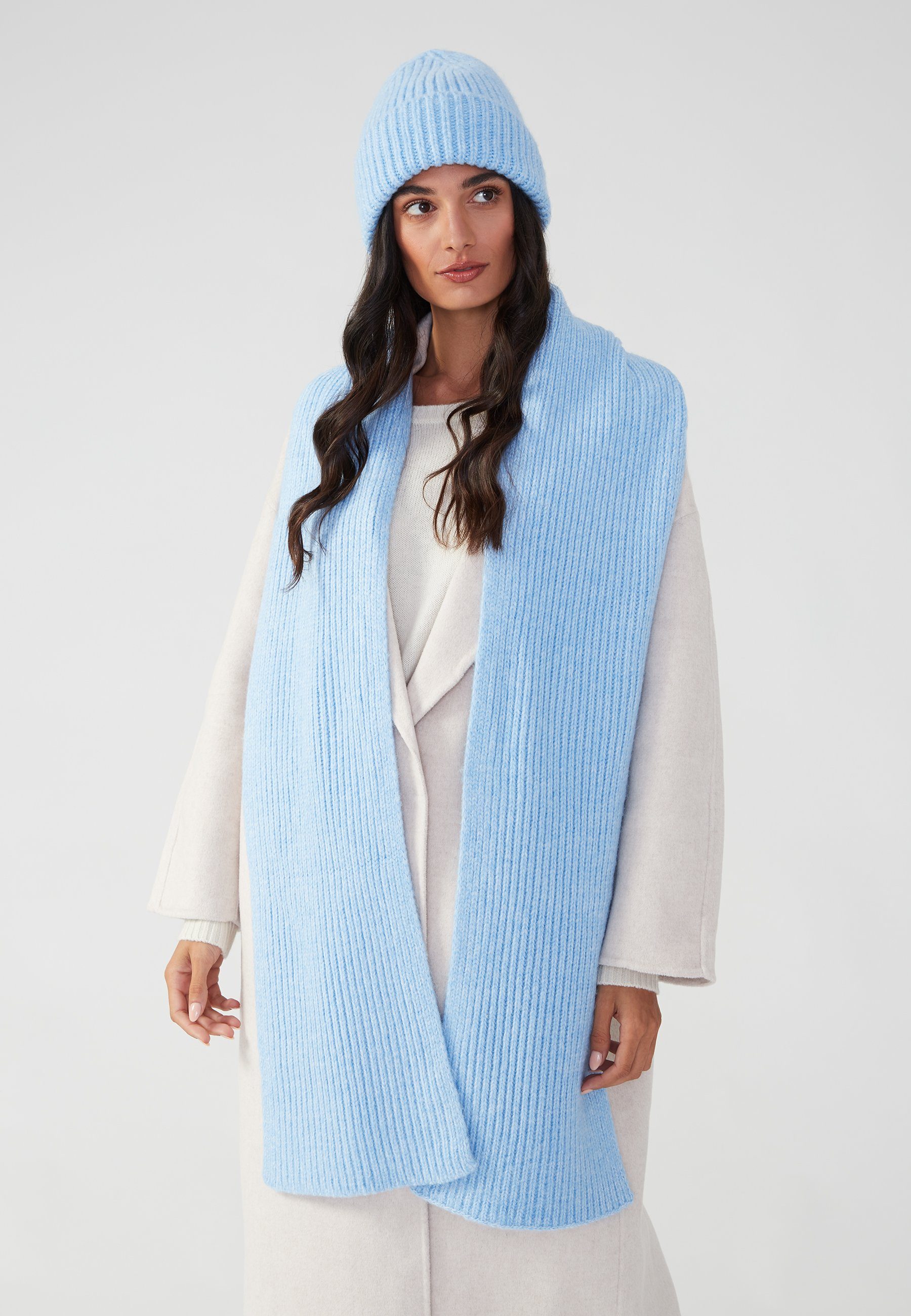 Style & Republic Strickschal Strick-Schal, melange Effekt
