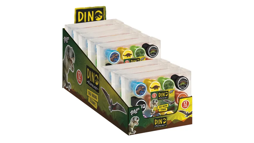 TM ESSENTIALS - DINO SELBSTFÄRBE STEMPEL