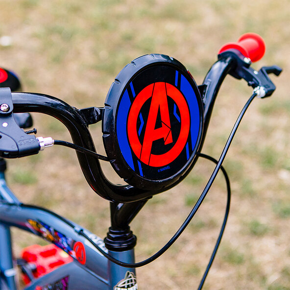Kinder-Fahrrad Avengers 16 Zoll, grau