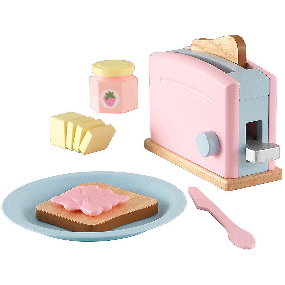 Spielset Toaster – Pastellfarben