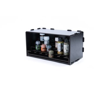 Black Paint Rack: Farbregal ausziehbar (Pigment)