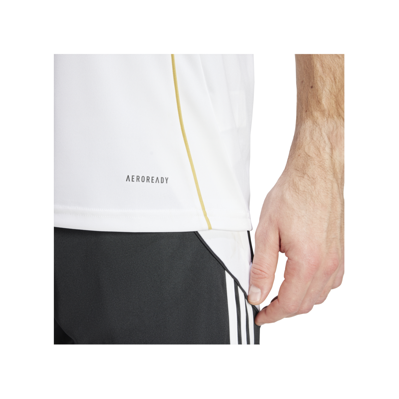 adidas Tiro 24 Trikot Weiss Gold
