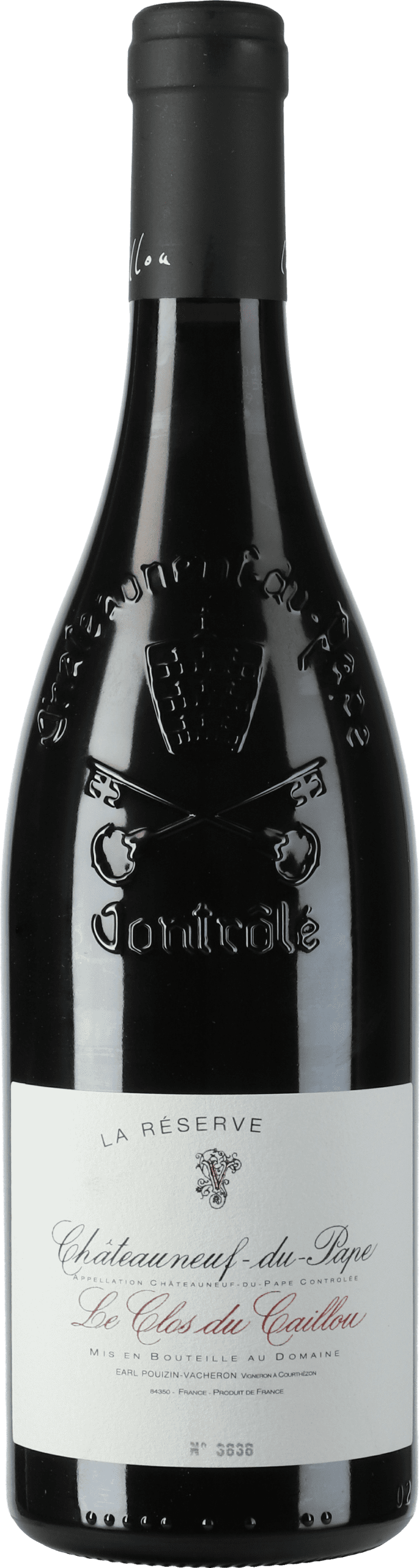 Domaine Clos du Caillou: Chateauneuf du Pape La Reserve 2021