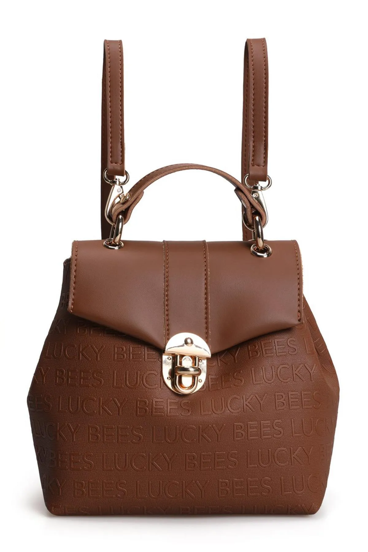 Lucky Bees  Gemusterter Damenrucksack
