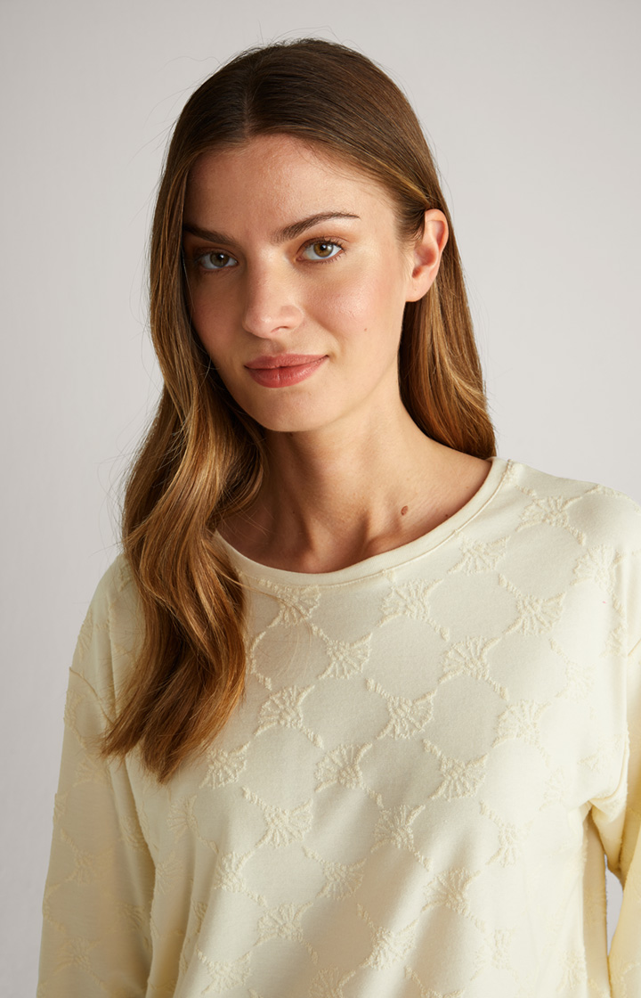 Loungewear Longsleeve in Hellgelb