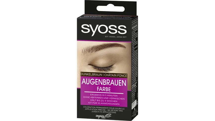 syoss Augenbrauen Kit 4-1 - Dunkelbraun