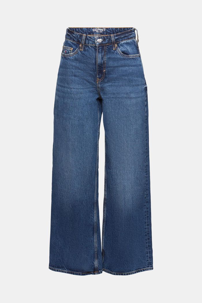 Retro-Hose mit weiter Passform und hohem Bund