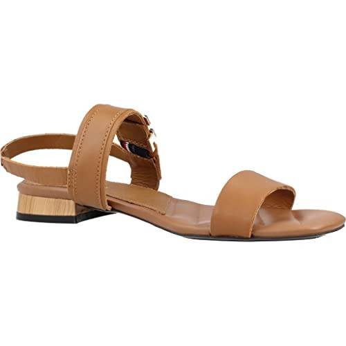 TOMMY HILFIGER Riemchen Sandalen braun Sandale