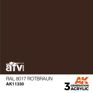 RAL 8017 Rotbraun (17 ml)