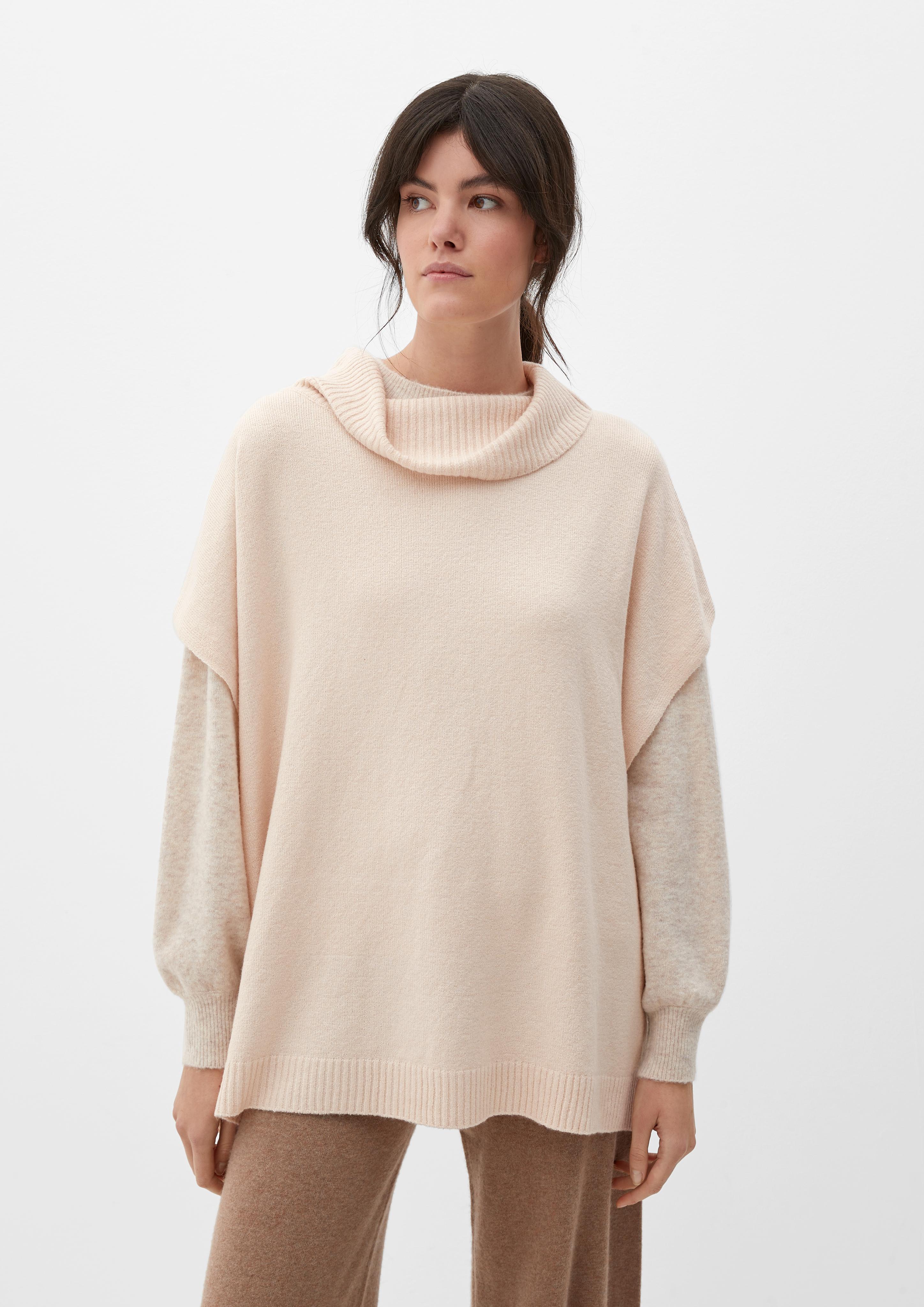 Poncho mit Rollkragen  2121871-8100