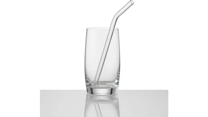 SIMAX Glastrinkhalme gebogen 7-tlg.