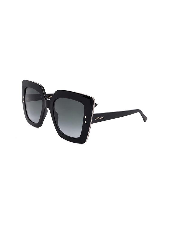 Jimmy Choo Damen-Sonnenbrille in Schwarz günstig kaufen 53