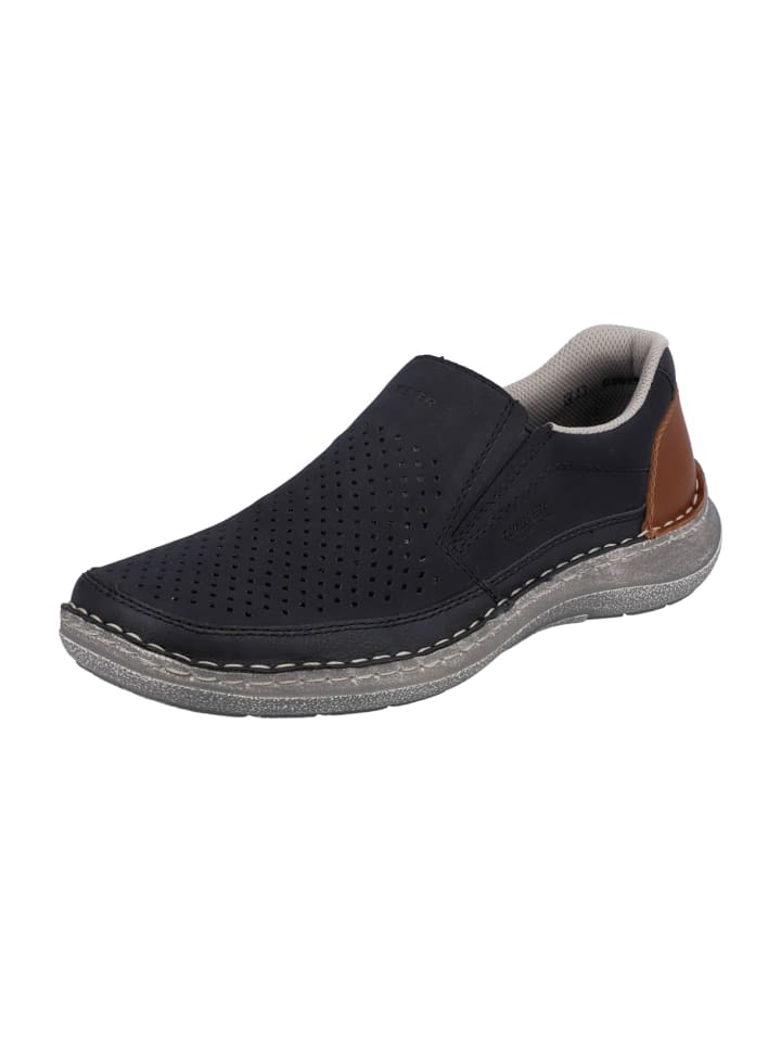 rieker Komfort Slipper in Grau günstig kaufen