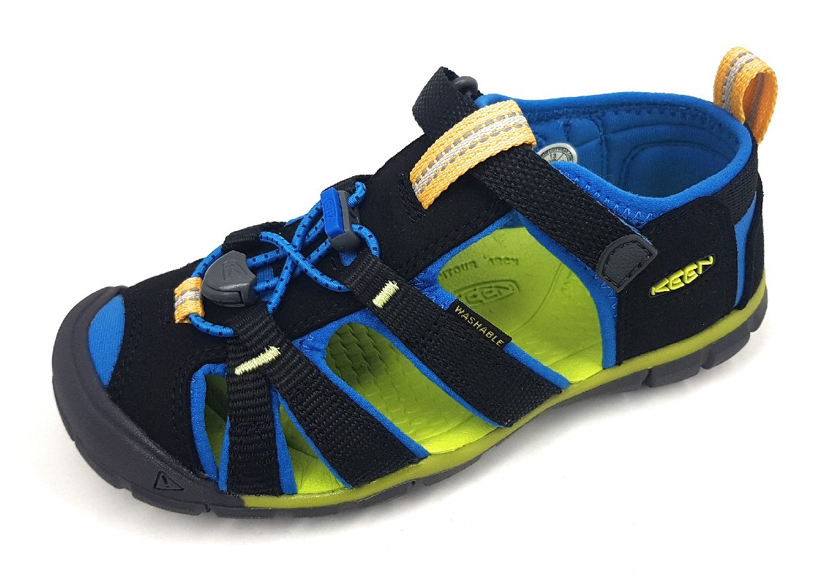 KEEN Seacamp 1022969 Schwarz Black/Brilliant Blue
