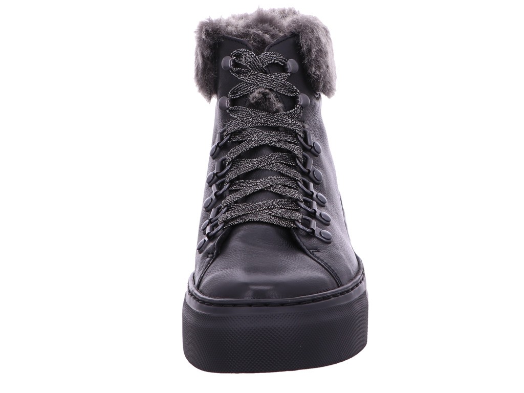 MEPHISTO Schnür-Stiefeletten schwarz BLACK