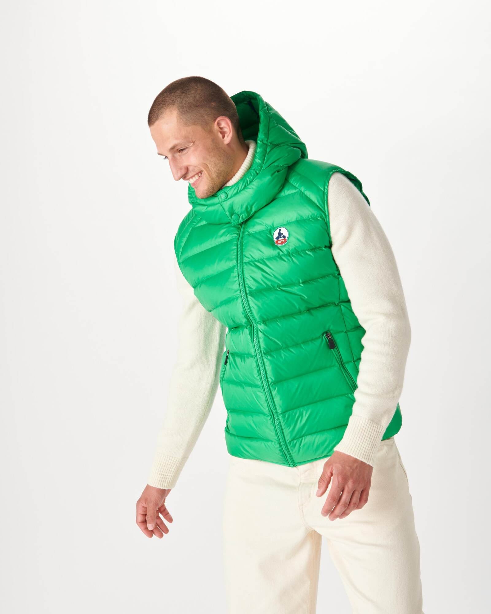 Doudoune sans manches Grand Froid Vert Silver