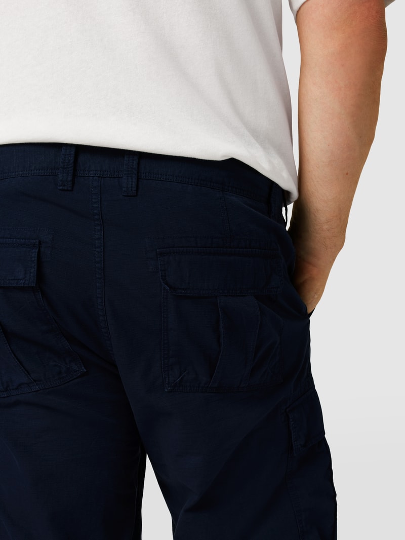 PLUS SIZE Cargoshorts im Loose Fit in marineblau