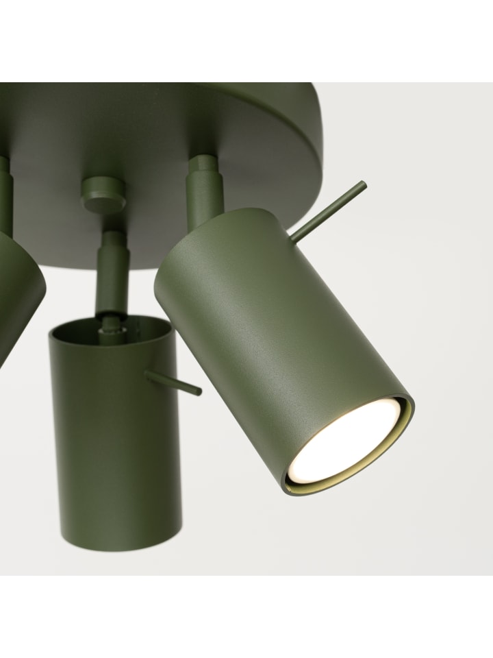 Nice Lamps Plafond ETNA 3P olivgrün H 18,5 cm günstig kaufen onesize