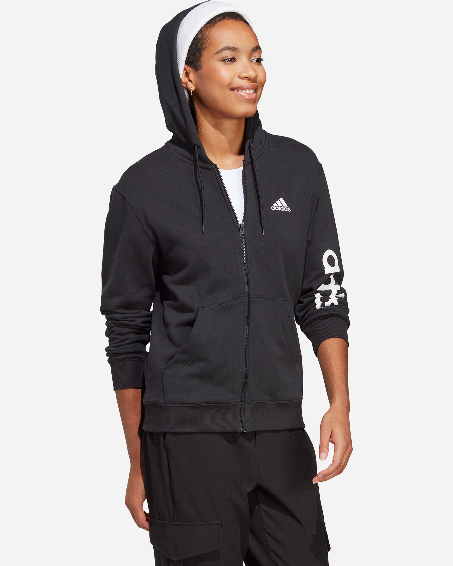 Felpa Adidas Logo Linear W IC6863