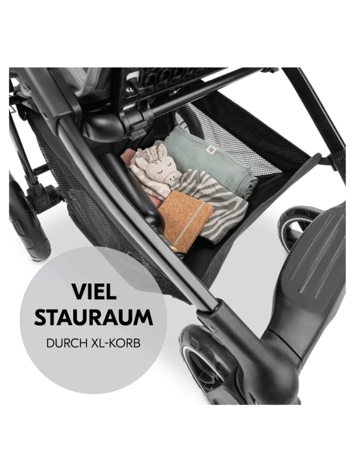 Hauck Buggy Shop N Care inkl. Autositz Pebble Pro in grau,schwarz günstig kaufen onesize