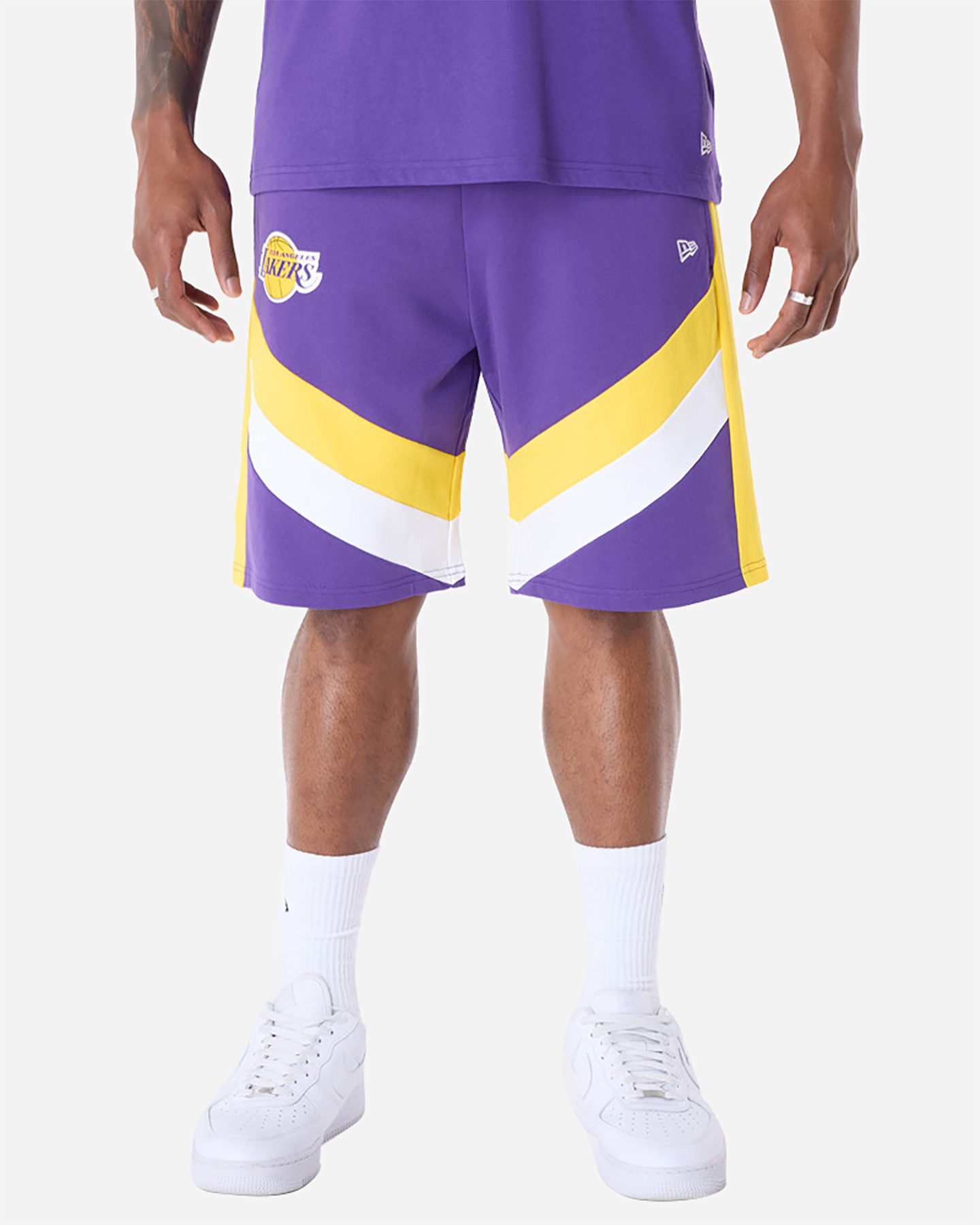 Basketbalové oblečenie New Era Panel Lakers M 60596244