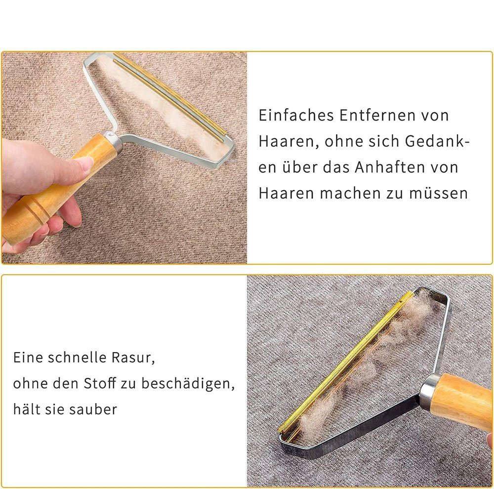 CTGtree Fusselrasierer Katzenhaarentferner Tragbarer Fusselentferner