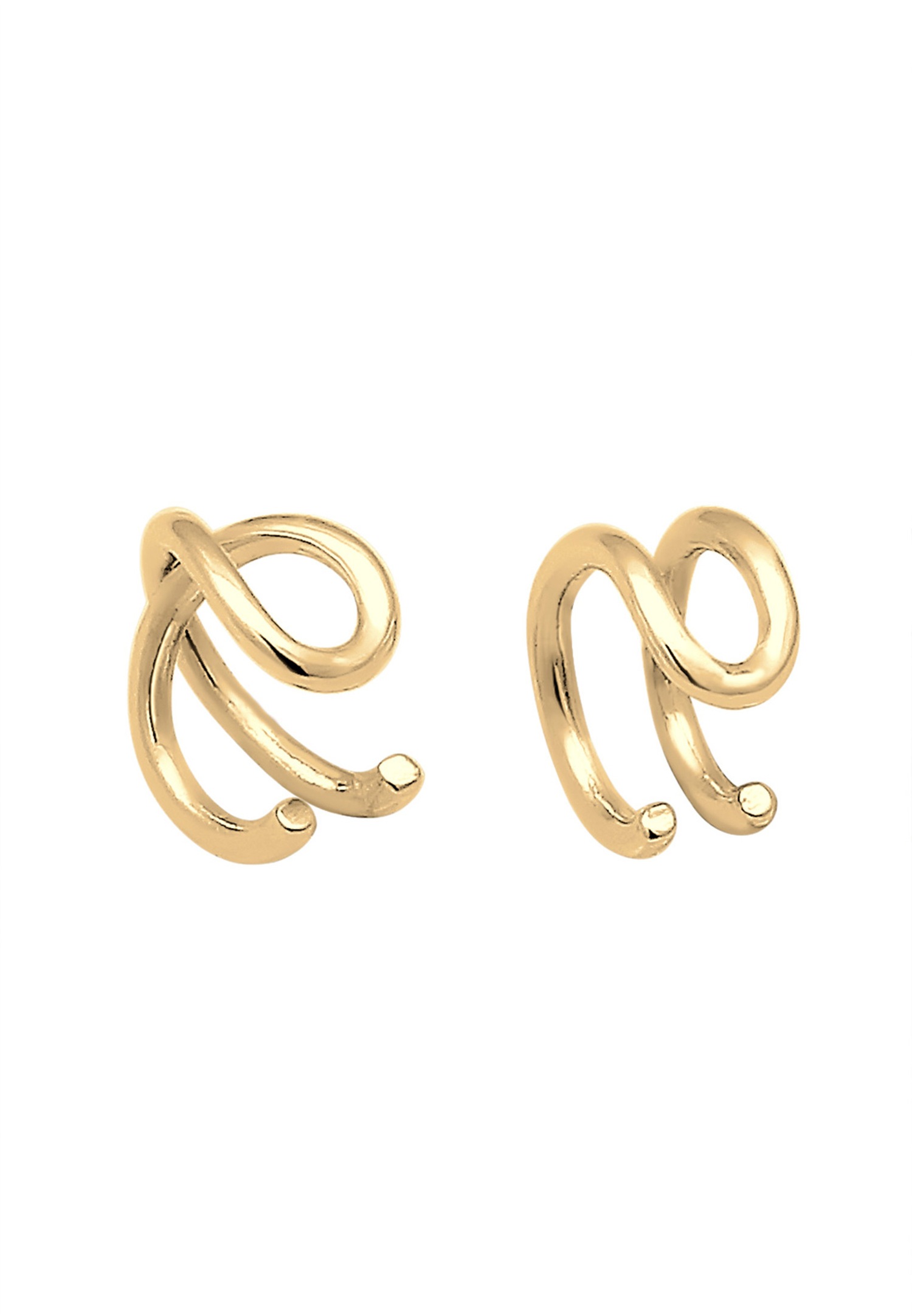 Elli Ohrringe Basic Trend Set Earcuff Klemme Minimal 925 Silber