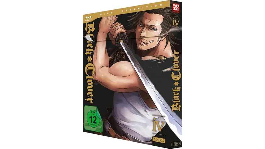 Black Clover - Blu-ray 4 (Episoden 30-39)  [2 Blu-rays]