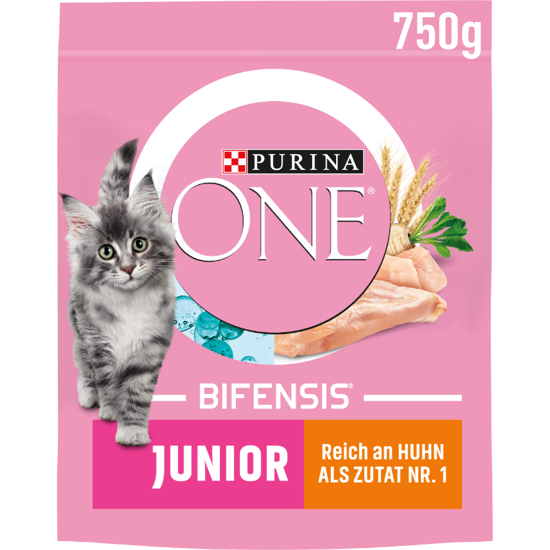 Purina ONE Trockenfutter Purina ONE BIFENSIS Junior Huhn 750 g