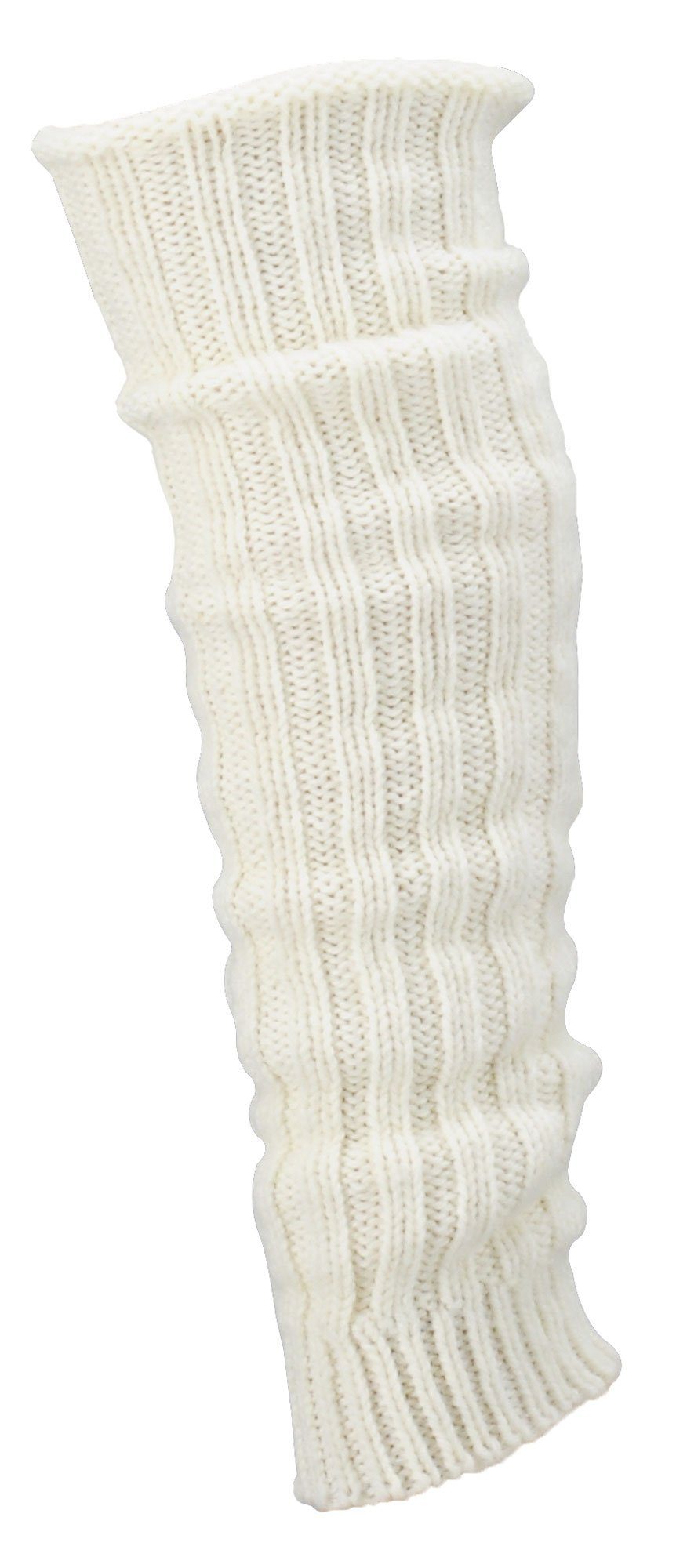 TippTexx 24 Beinstulpen 1 Paar Beinwärmer, Stulpen, Legwarmers mit Wolle (Schaf und Alpaka)