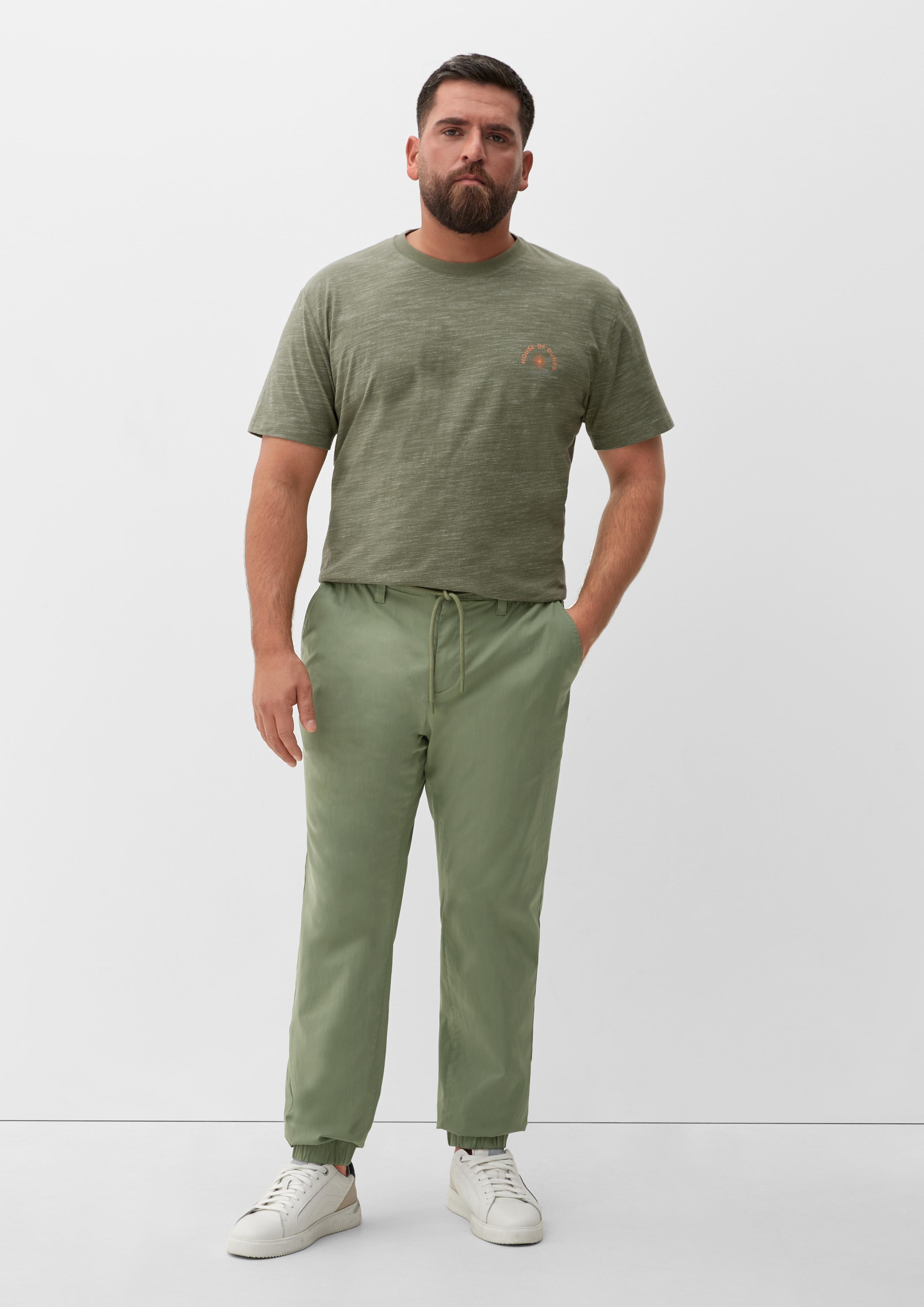 Regular: Twill-Hose mit Elastikbund  2133120-7814