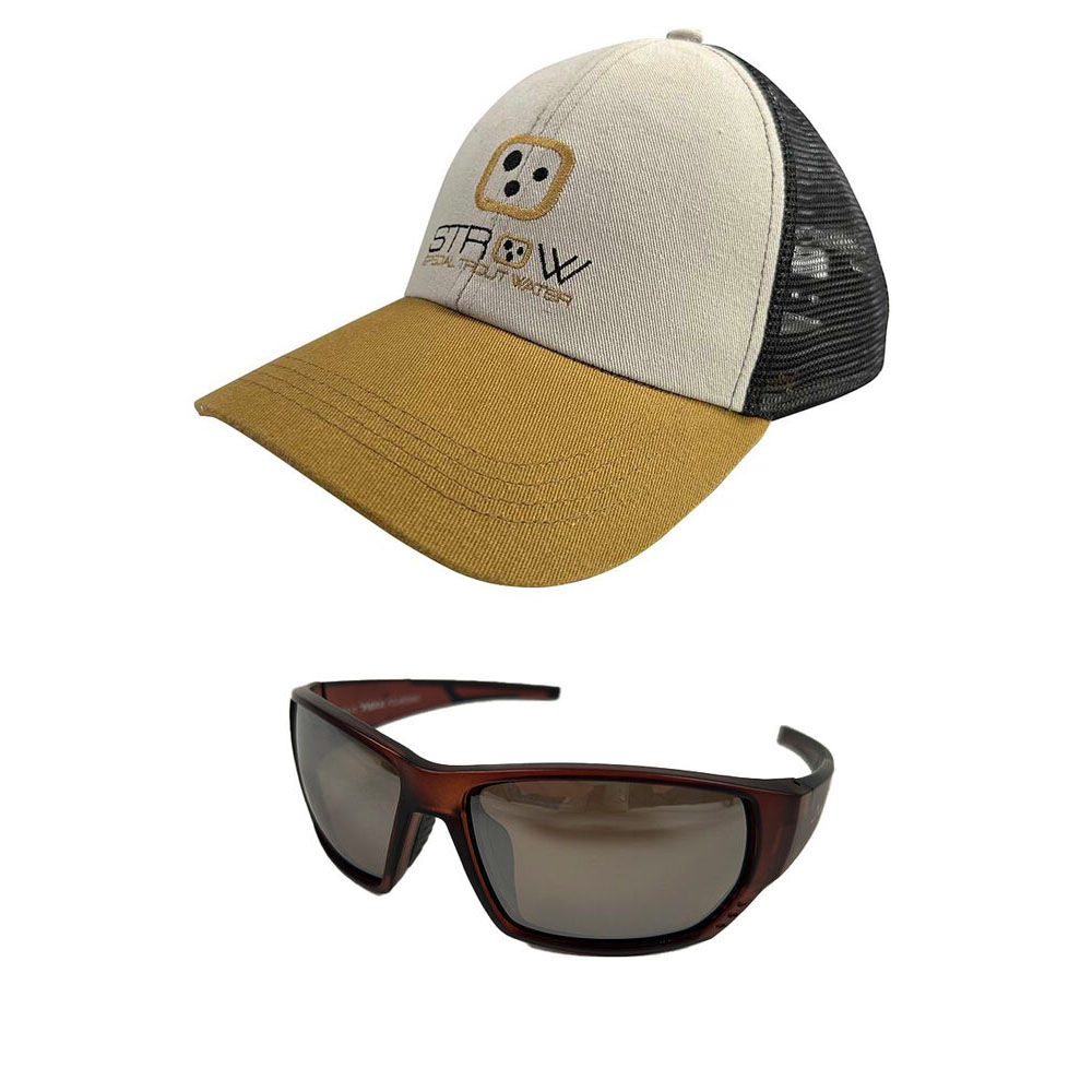 STROW-Kappe + AQUATREKK-Polarisationsbrille
