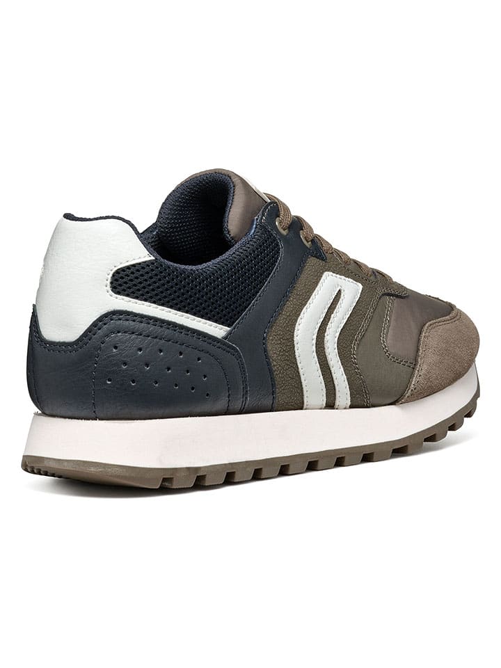 Geox Sneakers in Taupe/ Dunkelblau günstig kaufen