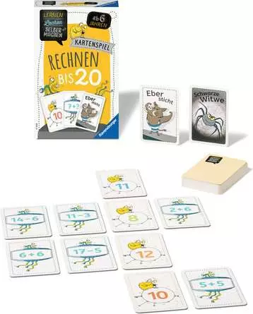 Rechnen bis 20 - Kartenspiel ab 6 Jahren
