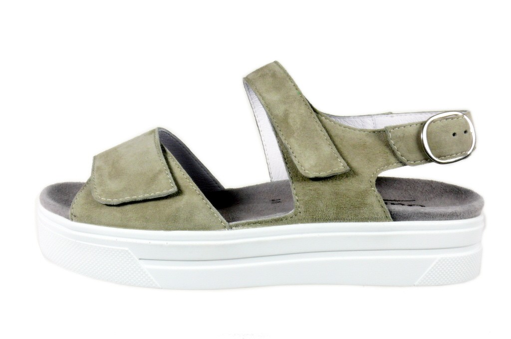 SEMLER Komfort Sandalen taupe Anna