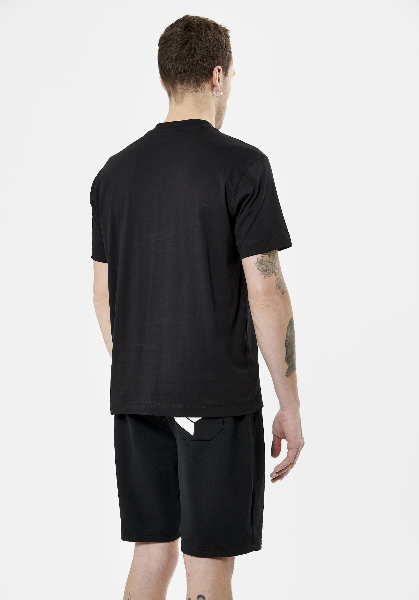 COLEG  T-shirt noir Homme en 100% coton
