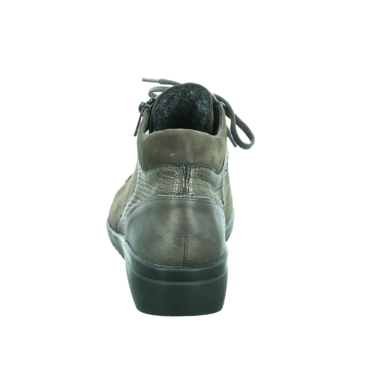 SOLIDUS Schnür-Stiefeletten taupe Maren