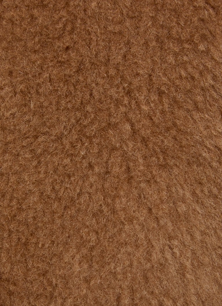 Τζάκετ MaxMara Newmanto από μείγμα μαλλιού καμήλας με πλαϊνές τσέπες